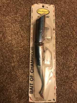 Vintage Carded Fred Arbogast A.  C.  Plug Fishing Lure