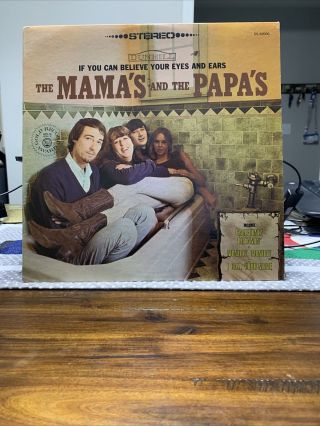 The Mama And The Papas If Uou Can Believe Your Eyes And Ears Lp Rare