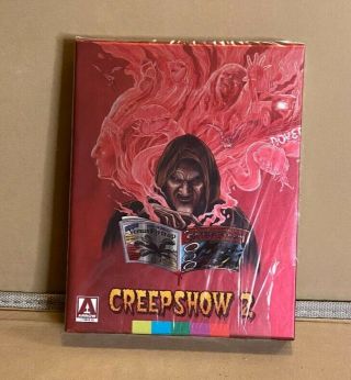 Creepshow 2 Arrow Limited Edition Region A Blu - Ray Oop Rare Complete