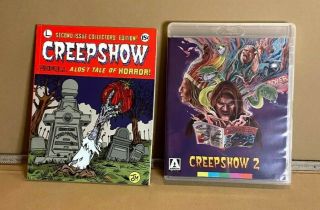 Creepshow 2 Arrow Limited Edition REGION A Blu - Ray OOP RARE COMPLETE 3