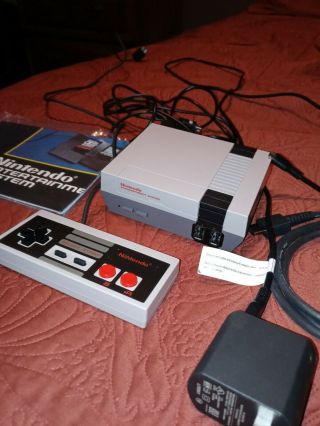 Nintendo Entertainment System Nes Classic Edition Mini 1 Controller Clv - 001 Rare