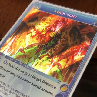 Chaotic Card - Ultra Rare - Maxxor Ripple Foil (max E) I Combine