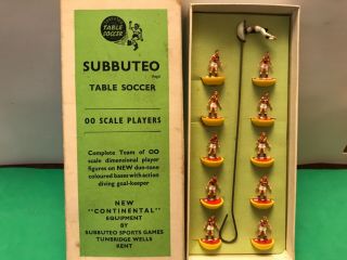 Subbuteo Vintage Hw Ohw Very Rare Ref 29 Patrick Thistle Short Sleeves Boxed