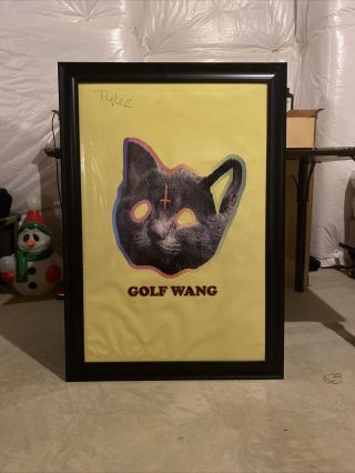 Rare Golf Wang Poster (signed By Tyler The Creator) 2011/2012 24x36