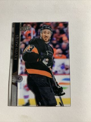 2020 - 21 Upper Deck Clear Cut Kevin Hayes Philadelphia Flyers Rare (1 In 96 Packs
