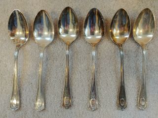 Louis Xvi Community Oneida Silverplate Set Of 6 Spoons