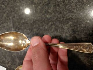 Louis XVI Community Oneida Silverplate Set of 6 spoons 3