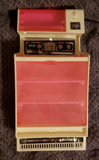 Vintage 1978 Barbie Dream House Kitchen Stove/oven & Microwave