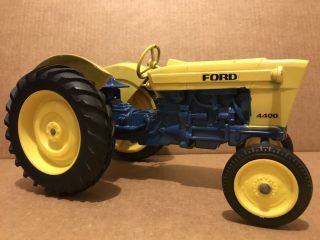 Vintage 1973 Ertl Ford 4400 Industrial Tractor 1/12 W/ 3 Pt Rare Farm Toy
