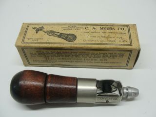 Antique C.  A.  Myers Co Sewing Awl Tool
