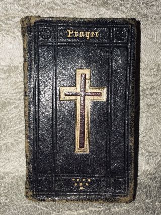 Antique The Book Of Common Prayer Sacraments 1867
