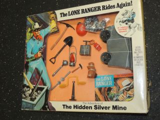 Rare Hubley 23643 Lone Ranger Rides Again The Hidden Silver Mine