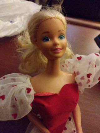 Vintage 1983 Mattel Superstar Era Loving You Barbie Doll With Dress
