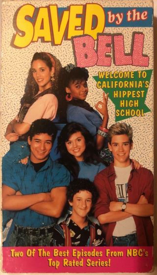 Saved By The Bell - 1993 (vhs King Of Hill & Dancing To Max) Rare