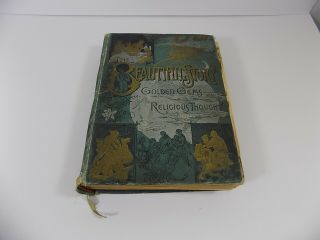 Antique 1888 The Story - Golden Gems - Religious Thoughts - Buel/Talmage 2
