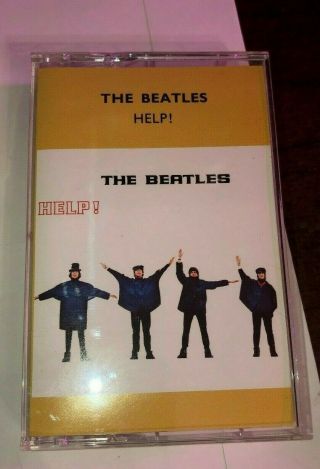 The Beatles: " Help " Usa Parlophone Xdr Capitol Cassette Tape Rare