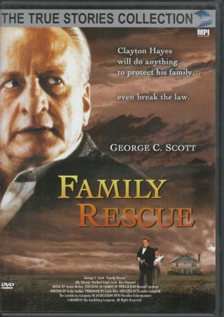 Family Rescue Dvd Rare George C Scott Ally Sheedy Rachael Leigh Cook Mpi 1996
