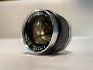 Mamiya 55mm F/1.  4 M42 Screw Mount Lens - Exc,  Rare Fast Lens - Tomioka/sears