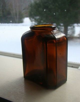 ANTIQUE EARLY AMERICAN SNUFF BOTTLE - 2 - 1/4 