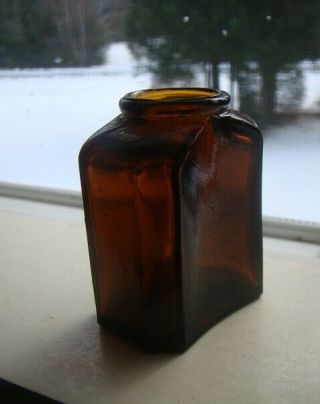 ANTIQUE EARLY AMERICAN SNUFF BOTTLE - 2 - 1/4 