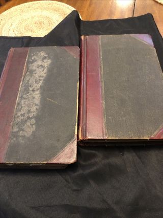 Vintage Chicago Fire Department 1941 And 1955 Log Books.  Rare One Of A Kind.