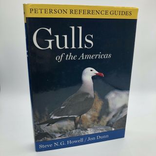 Gulls Of The Americas Peterson Reference Guides Dunn Howell Hardcover Rare