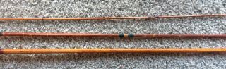 vintage bamboo fly rod 3 piece for restoration 2