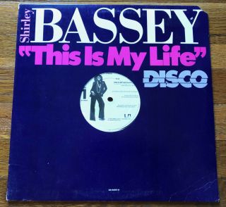 Shirley Bassey This Is My Life Rare Out Of Print 12 " Vinyl Record 