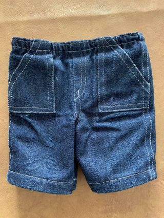 Vintage 1983 Cabbage Patch Kids Denim Blue Jeans Pants Fits 16 