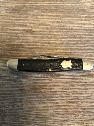 Vintage Camillus York Usa Rare Model 3 Blade Pocket Knife