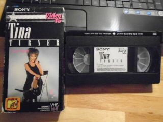 Rare Oop Tina Turner Vhs Music Video Private Dancer What 