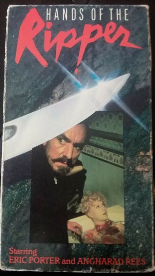 Hands Of The Ripper Vhs Rare Horror