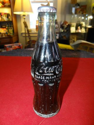 Rare Barn Find 6oz Coca - Cola Coke 1960 