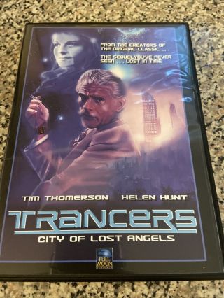 Trancers City Of Lost Angels Dvd Rare Oop Sci Fi Full Moon 2013