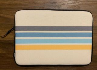 Society6 Vintage Retro Stripes Laptop Sleeve 13” / 13.  3