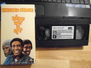 Rare Oop Which Way Is Up? Vhs Film 