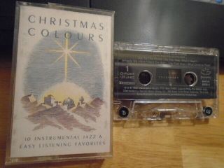 Rare Oop Christmas Colours Cassette Tape John Andrew Schreiner 1992 Christian