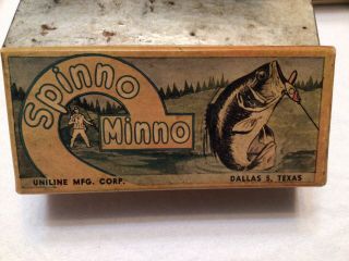 Rare Spinno Minno Lure Pecos River Uniline,  Very 3