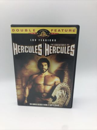 Hercules/ Hercules Ii: The Adventures Of Hercules (dvd,  2005) Rare,  Oop