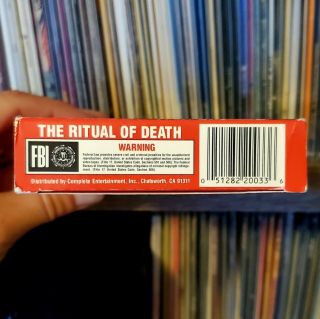 The Ritual Of Death - Horror - Gore - Rare VHS In - NR 3