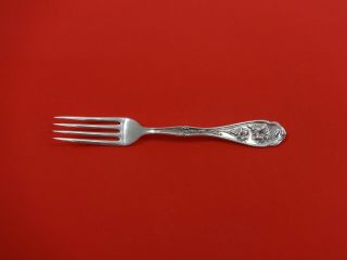 Carnation By Wm.  Rogers Plate Silverplate Dinner Fork 7 1/4 "