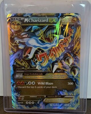 Mega Charizard Ex 108/106 Secret Rare Xy Flashfire (x) M/nm Pokémon