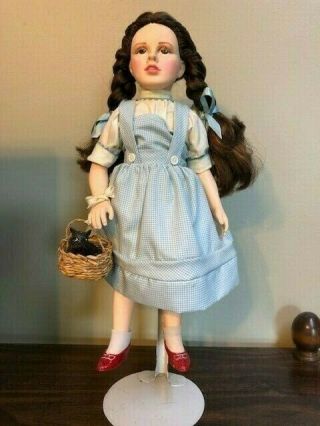 Effanbee 15 " Doll,  Judy Garland As Dorothy In Wizard Of Oz With Stand