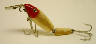 Vintage Fishing Lure,  Tiny Fly Rod Size,  Jointed L&S Mirrolure 3