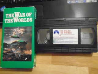 Rare Oop War Of The Worlds Vhs Film 1953 Sci Fi Hg Wells Gene Barry Ann Robinson