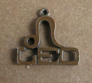 Vintage Or Antique Leo Pendant Or Charm Zodiac Maybe Handmade