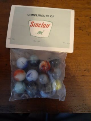 Rare Sinclair Bag Of Marbles 2