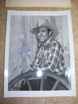 Rare Legend Chris Ledoux Signed Autograph Fan Club Photo & Yearbook