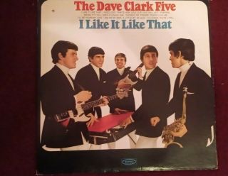 Rare Vintage Vinyl - The Dave Clark Five - I Like It Like That - Epic Stereo Lp