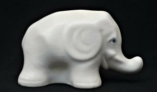Rare Langley Mill Pottery Langley Ware Small Elephant Animal Figure 2.  5 ",  1930 